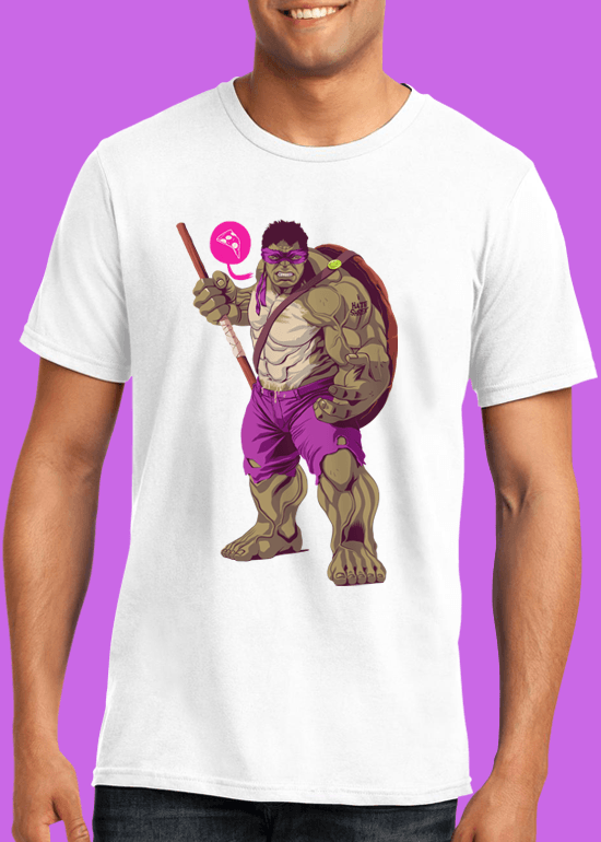 Mike Wrobel Shop The Hulk T Shirt Man White Small Medium Large X-Large 2X-Large