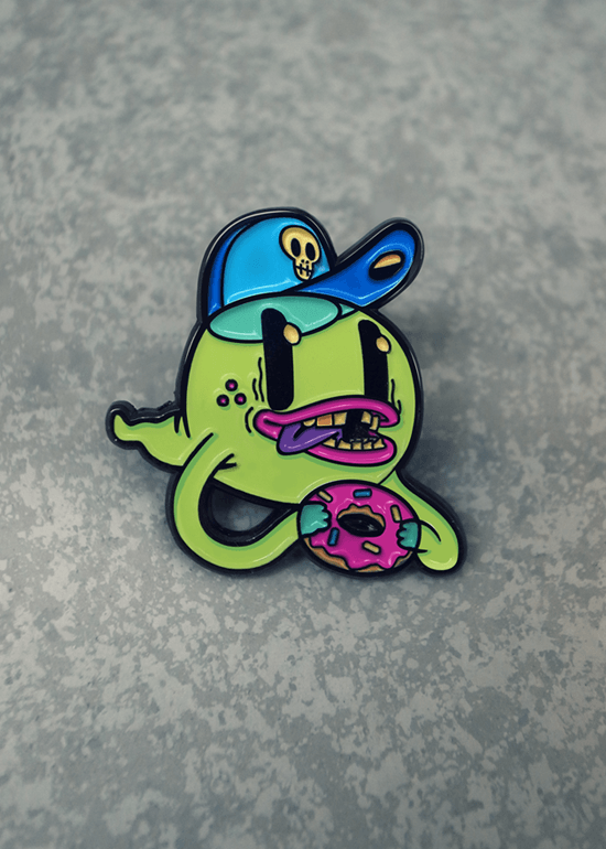 Obake Enamel Pin-Goodies-Mike Wrobel Shop-Mike Wrobel Shop